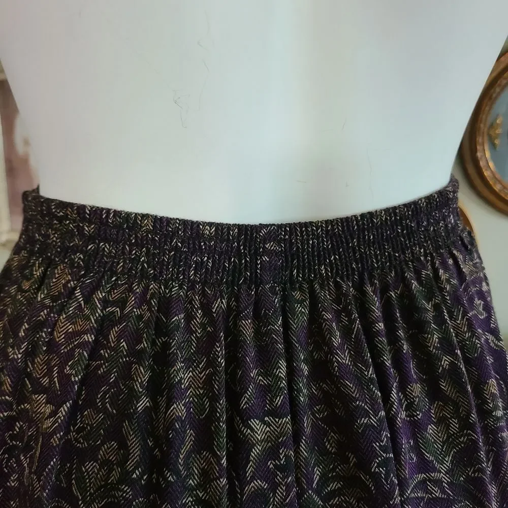 Vintage Purple Skirt - Picture 5 of 7